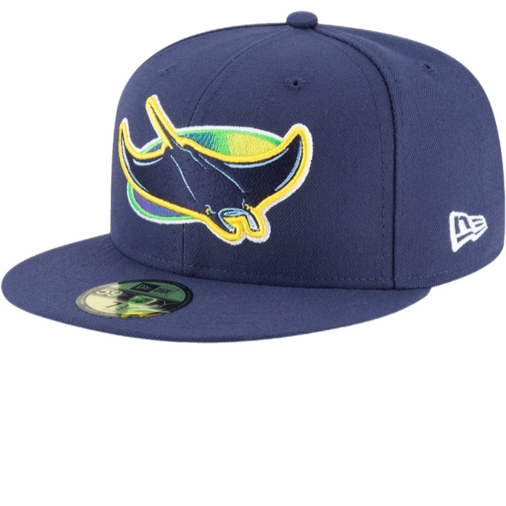 Tampa Bay Rays New Era Navy Alternate SnapBack Hat